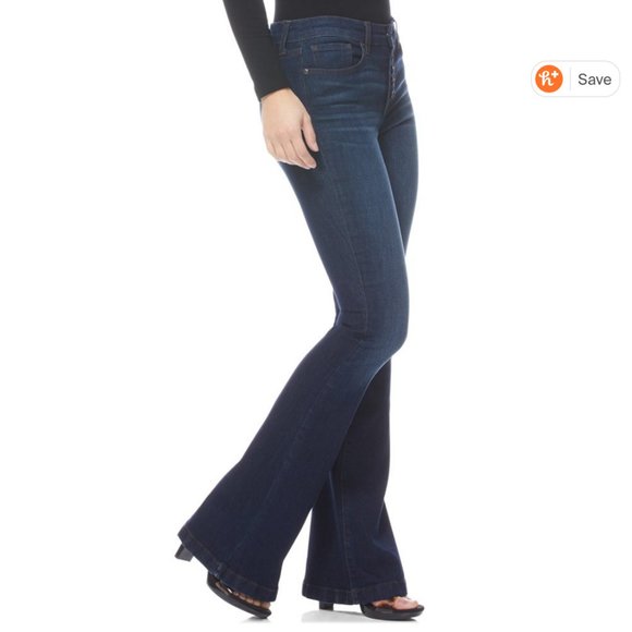 NWT NM Sanctuary Flare High Waist Stretch Jean - Picture 8 of 15